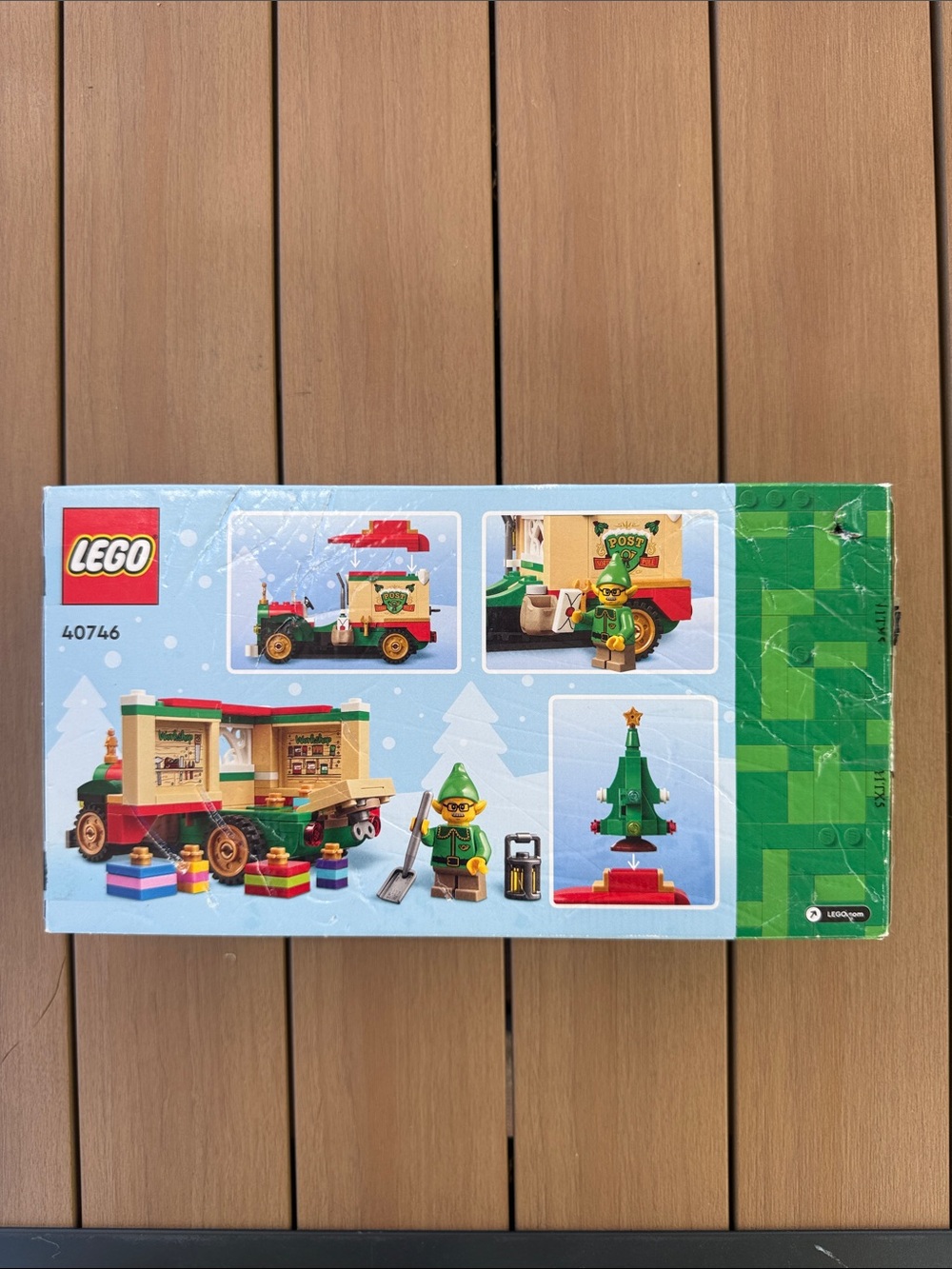 LEGO Santa's Delivery Truck - Red, Green & Gold Holiday Set - Picture 2 of 4